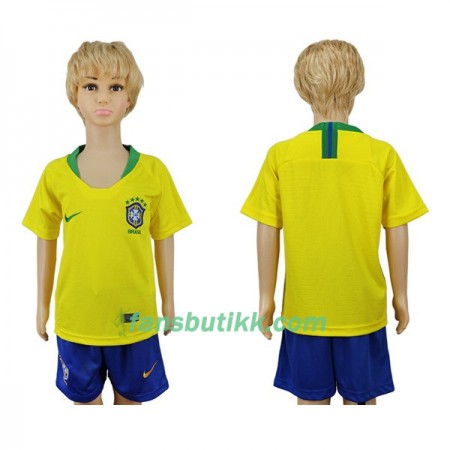 Fotball-VM 2018 Brasil drakt Barn Hjemmetrøye